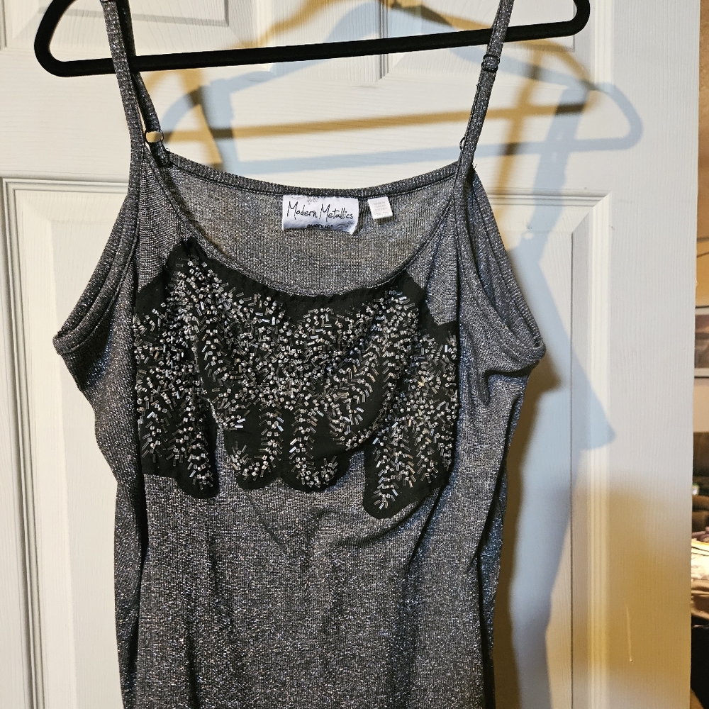 Beautiful tank top with bling